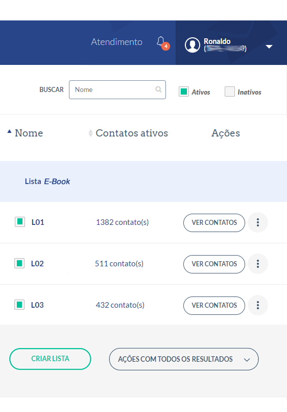 Lista de e-mail com oferta de conteúdo valioso para conquistar qualquer objetivo